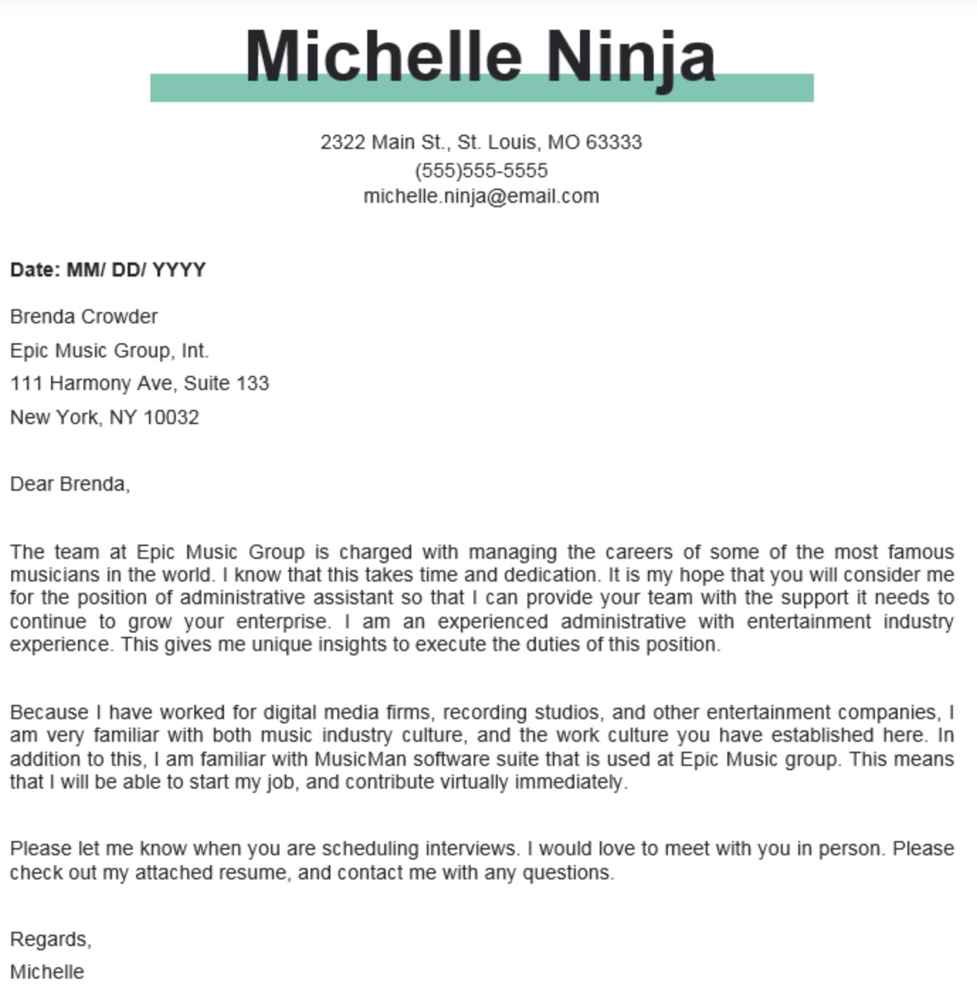 The 12 Best Cover Letter Examples What They Got Right Amplitude   Admin Cover Letter 